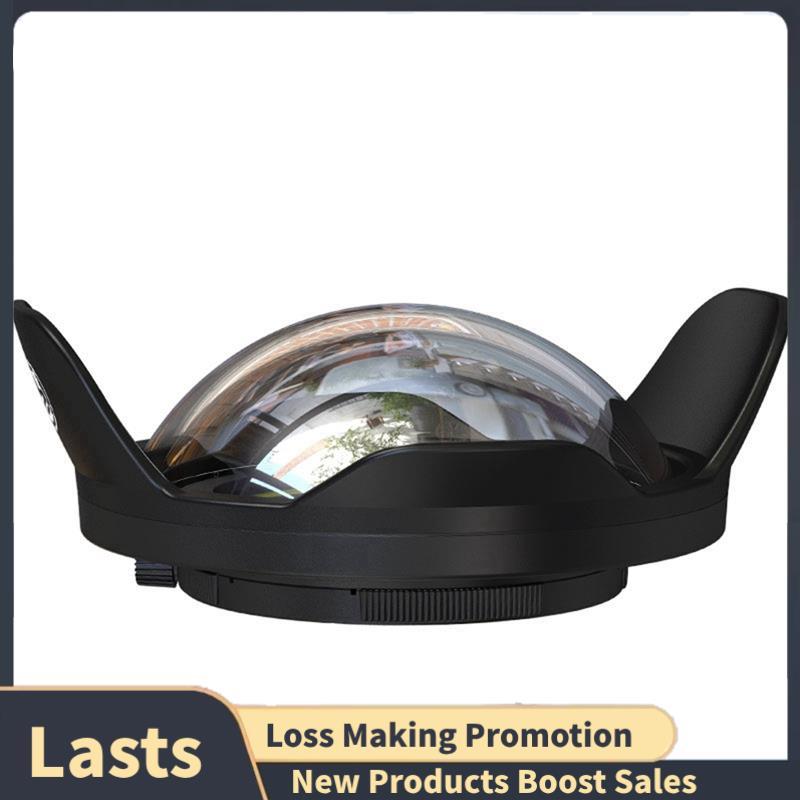 Para Câmera SLR 67mm Portátil À Prova Dwaterproof Água Grande Angular Cúpula Porta Lente Habitação Caso Peças De Mergulh