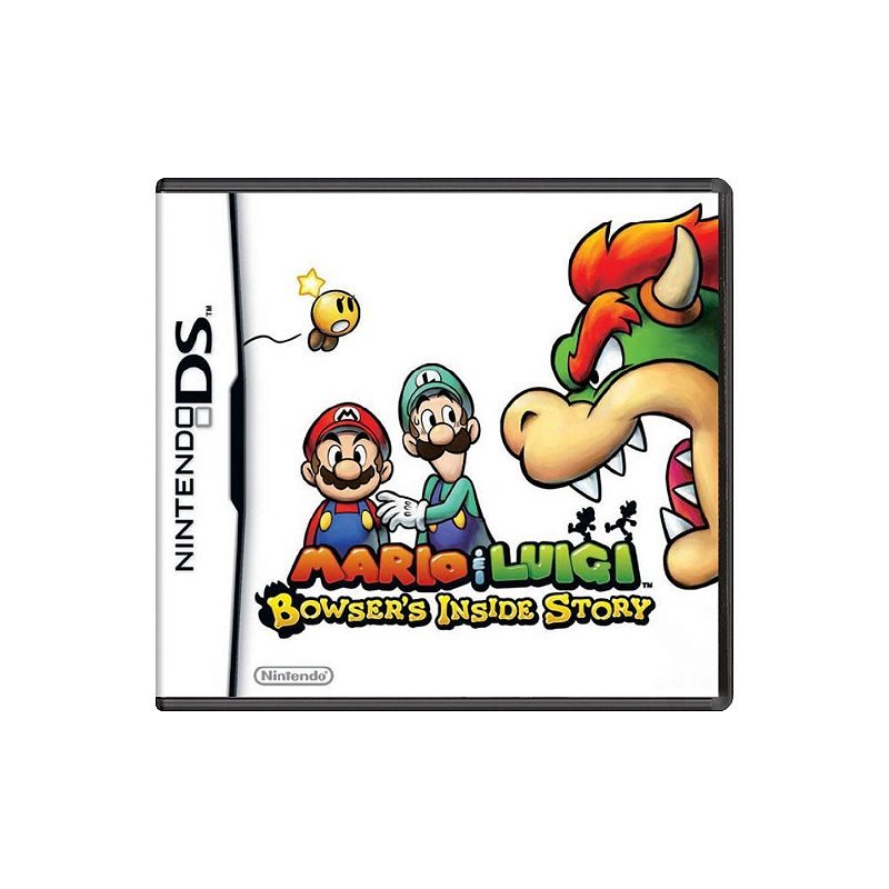 Jogo Mario & Luigi Bowser's Inside Story - Nintendo DS - Usado - Original