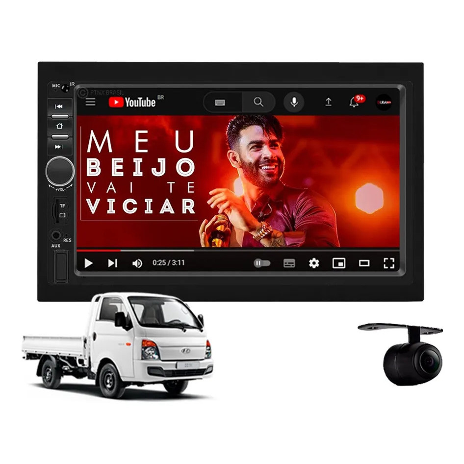 Central Multimídia Kia Bongo 2005 À 2018