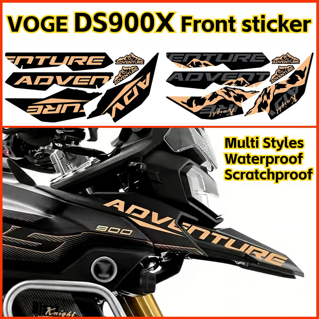 Para VOGE DS900X Adesivo De Carenagem Frontal Multi Estilos À Prova D'água E Arranhões Acessórios De Decalque Motociclet