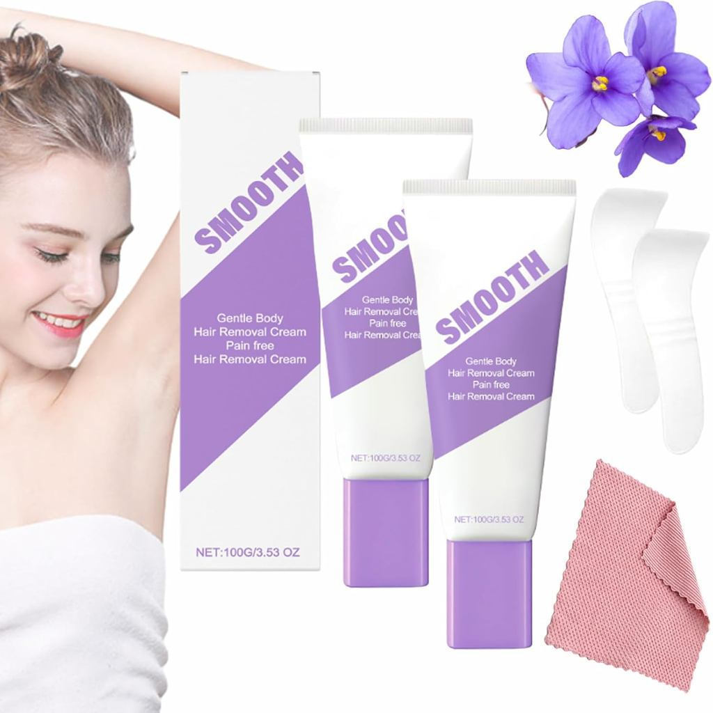 Spray Removedor de Pelos LoudSense, Remoção de Pelos Suave, Kit Delicado para Remoção de Pelos dos Poros, Remoção de Pel