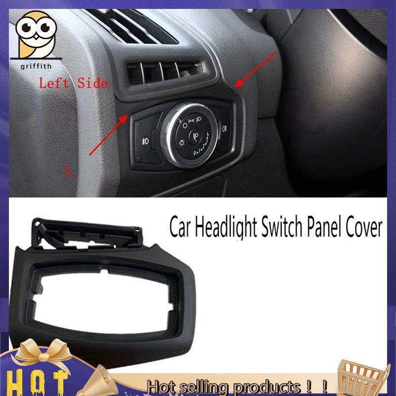 BRS1-Tampa Da Moldura Do Painel De Acabamento Botão Interruptor Farol Carro Para Focus 12-14 Tampas Lâmpada Luz Principa
