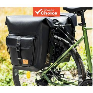 Sacos De Pannier De Bicicleta Pacote De Grande Capacidade Dupla Face Traseira Rack Sela Bolsa Para Deslocamento