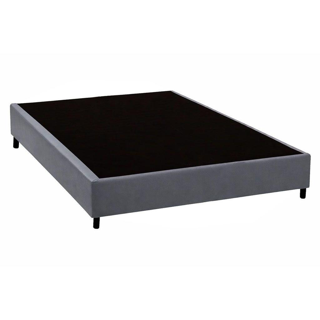 Cama Box Base Viúva Universal Courano Gray (128x188x20) - Costa Rica