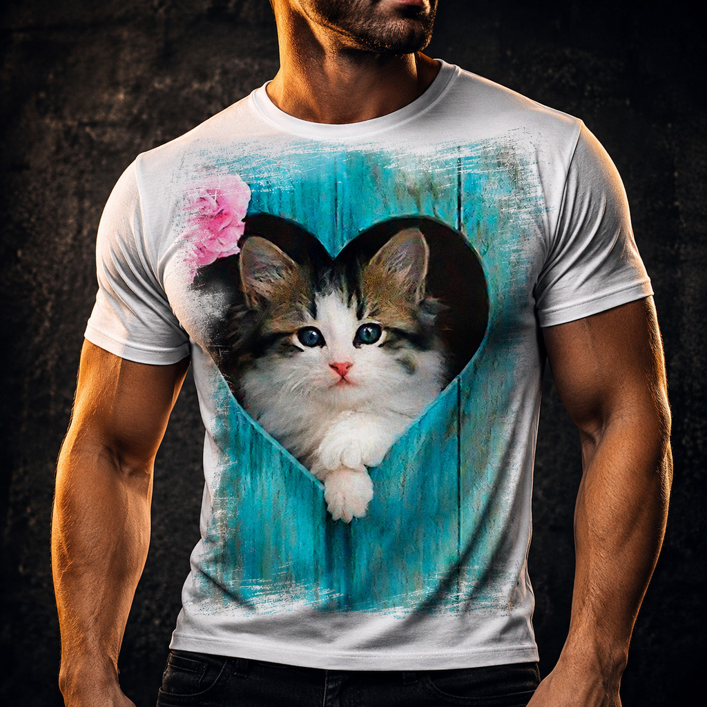 Camisa Camiseta Gato Gatinha Raça Filhote 4