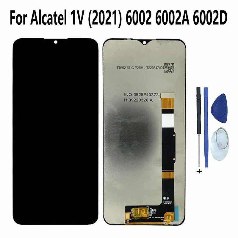 Para Alcatel 1V 2021 6002 6002D 6002A Display LCD Tela De Toque Digitador Assembléia Acessório Substituição