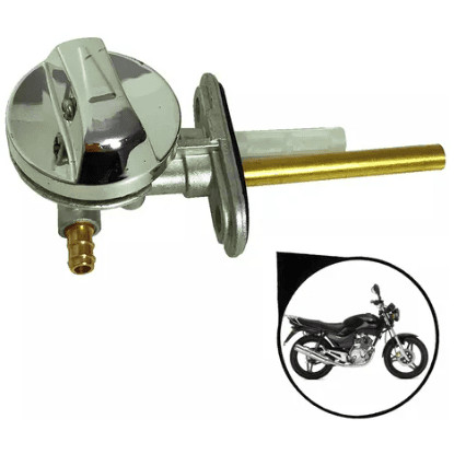 Torneira Gasolina YBR 125 2000 a 2016 VINI CONTROLFLEX