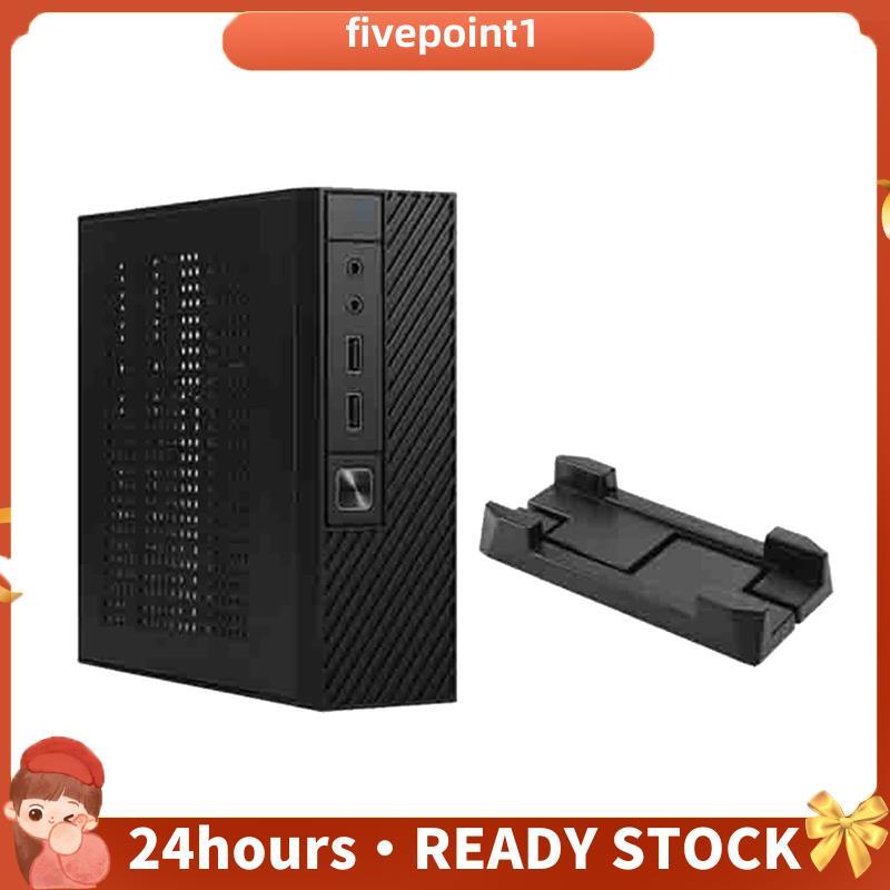 M06 MINI Desktop Caso-ITX PC Chassi Versátil E Eficiente De Controle Industrial Com Suporte Telescópico Pé Fácil Instala