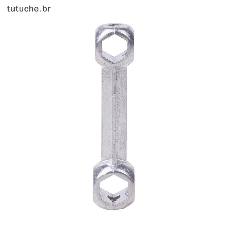 TU 6-15mm Forma De Osso Chave Hexagonal Multiuso 10 Furos Ciclismo Durável Inglesa Bicicleta Ferramenta Reparo Acessório