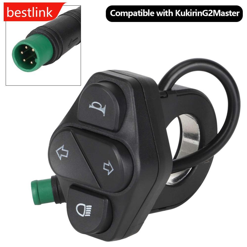 BESTLINK Interruptor De Sinal De Mudança De Direção De 5 Pinos Botão Mestre Do Farol Com Buzina Controle Indicador Esque