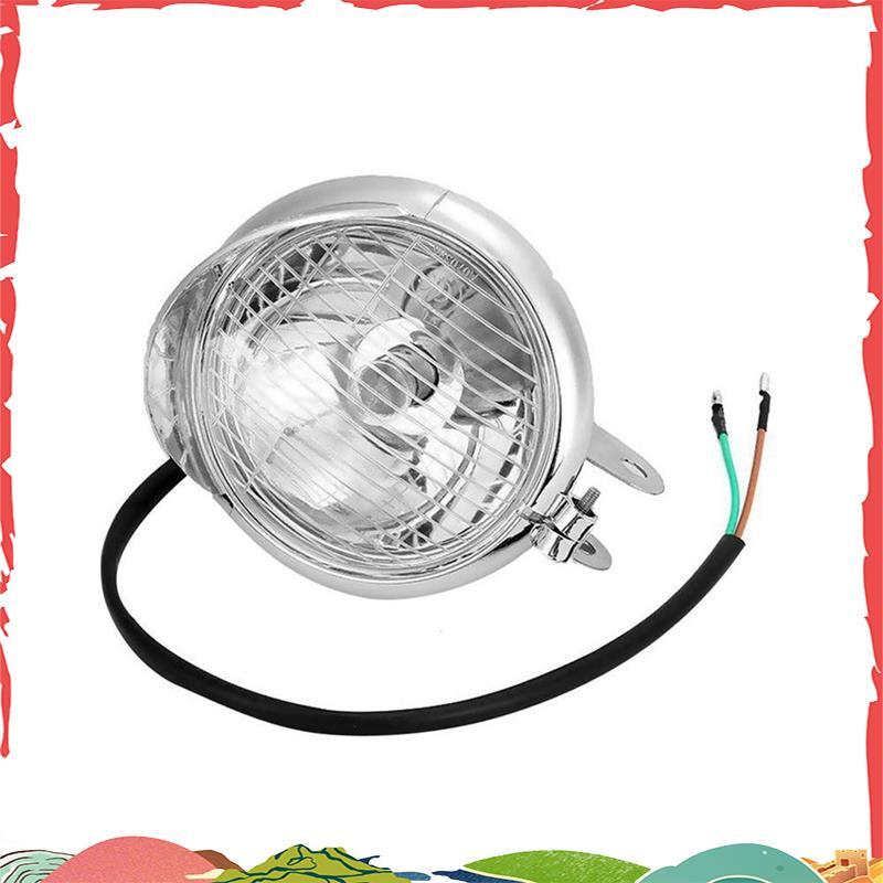 Luz Auxiliar Dianteira Da Motocicleta GN 125 Universal Luzes De Nevoeiro Farol Lâmpada Acessórios Lateral Externo cm 125