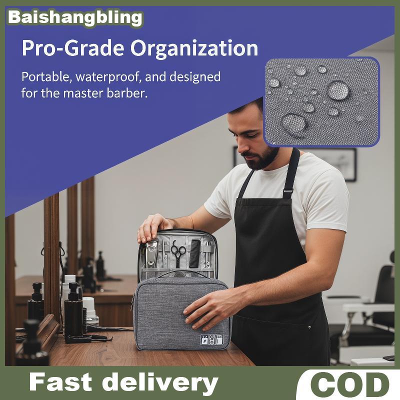 BSBL 1 Pçs Barbeiro Máquina De Cortar Cabelo Saco Armazenamento Grandepartment Oxford Tecido Ferramenta Corte Organizado