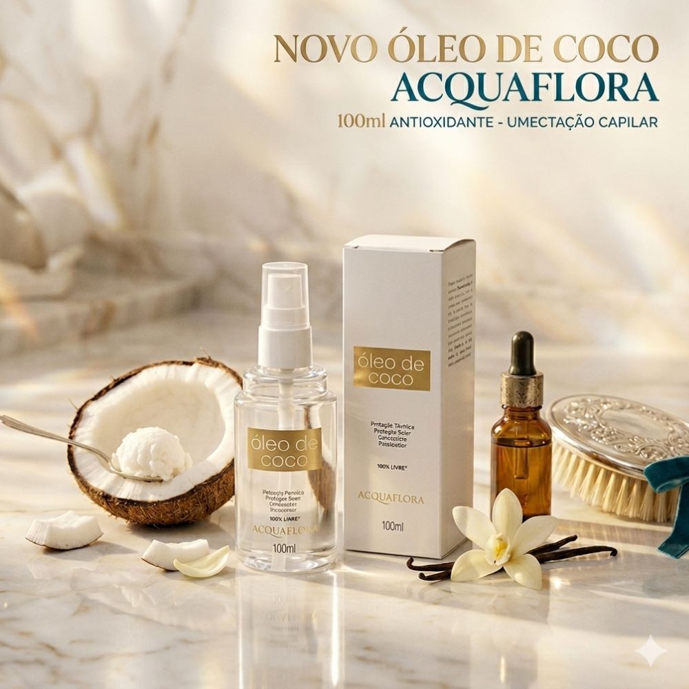 Óleo de Coco 100ml - Acquaflora