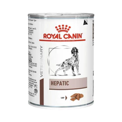 Ração Úmida Para Cães com Insuficiência Hepática Crônica Veterinary Diet Hepatic 420g Royal Canin