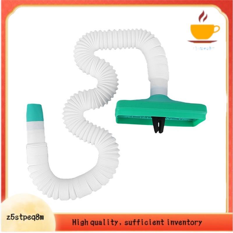 1 Pçs Mangueira De Extensão De Ventilação De Ar Condicionado Do Carro Telescópica Universal ABS Auto A/C Saída , Branco