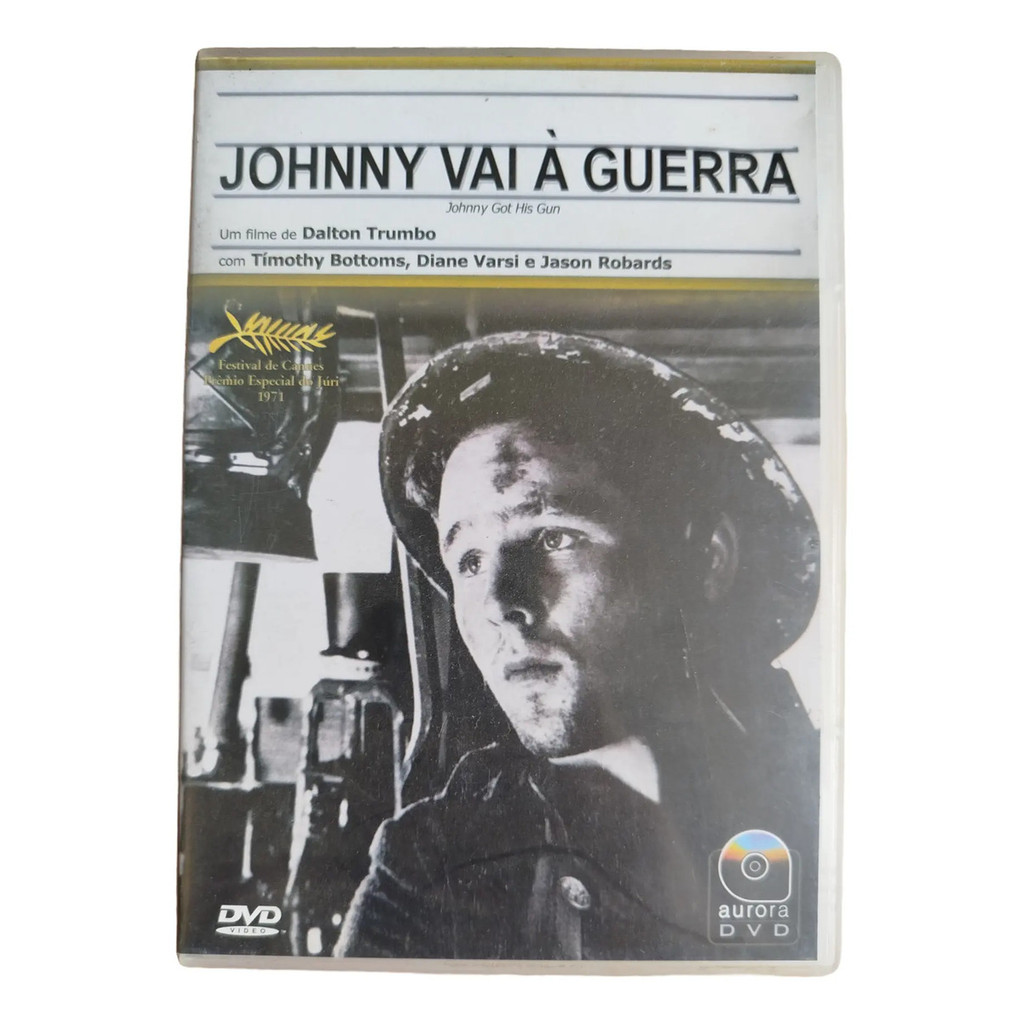 DVD Filme Johnny Vai À Guerra 1971 Dalton Trumbo