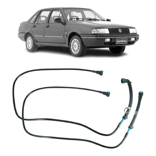 Mangueira Combustível Vw Santana 2000 Mi Entrada E Saida