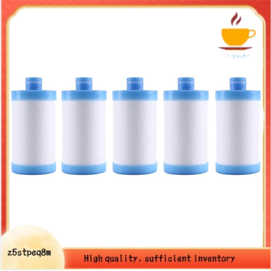 Filtro De Chuveiro Filtrado De 5 Peças Aquecedor De Água Purificador Branco E Azul Para Dura Resistente Remover Torneira
