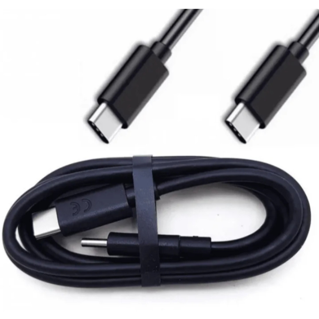 Cabo de Carregamento e Dados Turbo Compatível Para Smartphone USB-C x USB-C 1 Metro / USBCC1MP