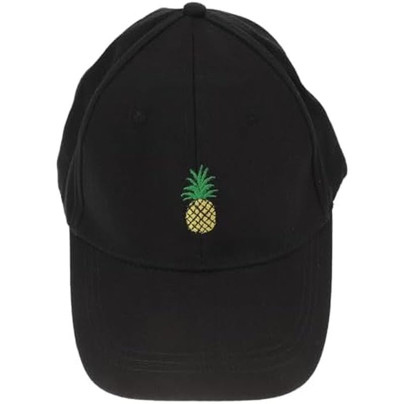 Boné De Beisebol De Sarja De Perfil Baixo Bordado De Pinho Chapéu De Sol De Algodão Ajustável Para Atividades Ao Ar Livr