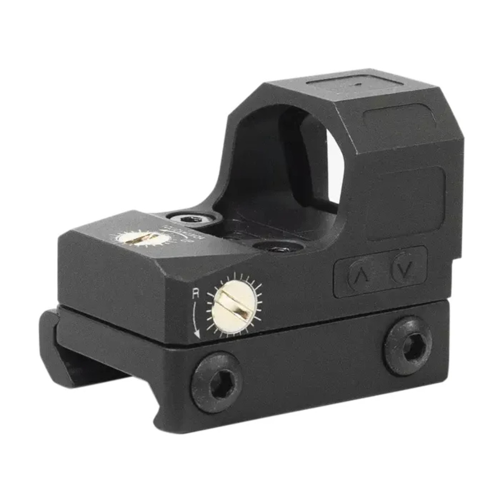Mira Holográfica Red Dot Rossi Microdot 1 X 25 Pro P/22 Mm Para Airsoft/Airguns