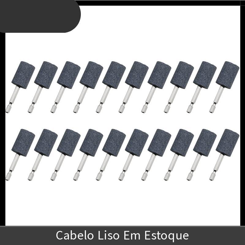 24mm Hexagonal 6.35mm Haste Rebolo Cabeça De Afiação Portátil Broca De Moagem Acessórios De Ferramenta Elétrica A-Alta Q
