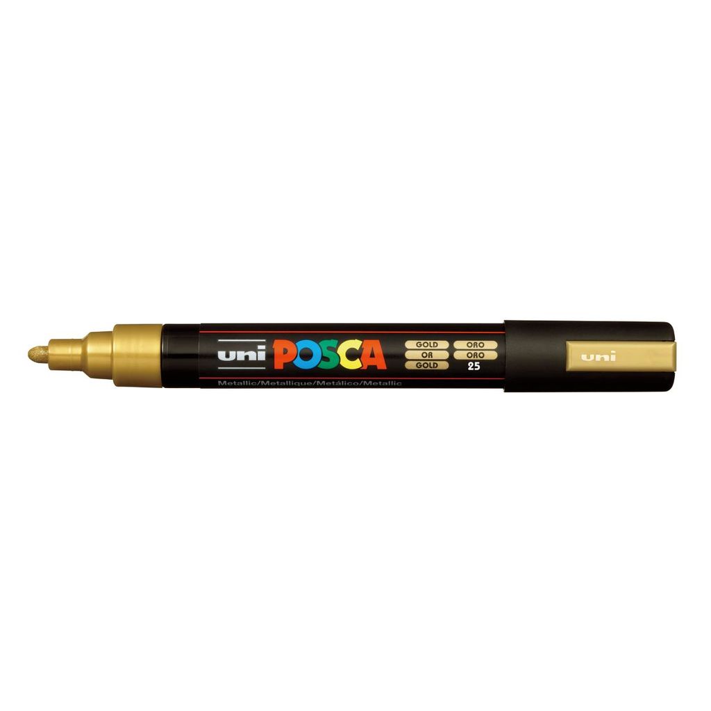 Caneta Posca PC-5M Ouro Uni-Ball