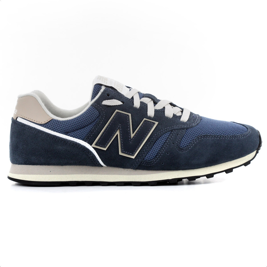 Tênis New Balance ML373V2 Marinho e Bege - Masculino