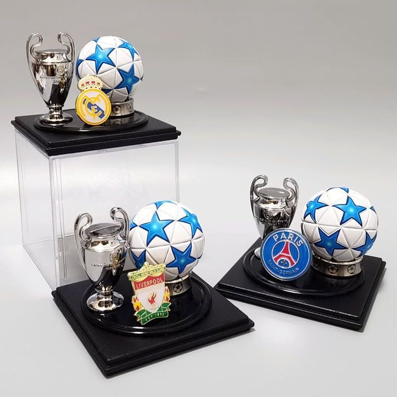 Paris Imperador Mabasa Bayern Liverpool Chelsea Manchester Union Troféu de futebol Enfeites de mesa Enfeites Presentes d