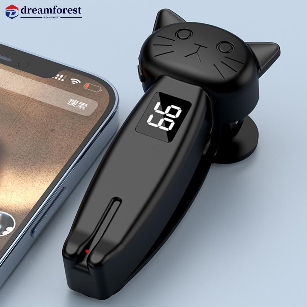 DREAMFOREST Controle Remoto Página Turner Bluetooth-Compatível 5.3 Câmera Obturador Auto Clicker Tela Do Telefone Dispos