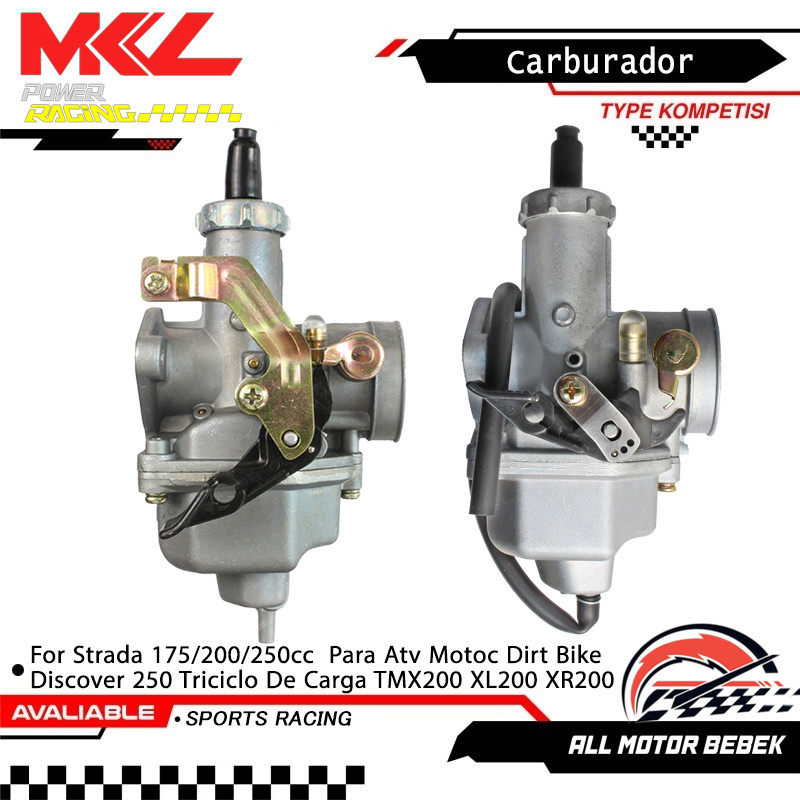 Carburador Pz30 30mm Strada 175/200/250cc  Para Atv Motoc Dirt Bike Discover 250 Triciclo De Carga