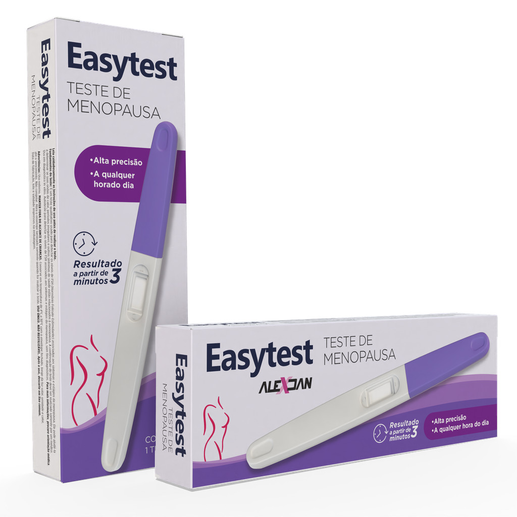 Teste De Menopausa Easy Test Fácil Alta Precisão Resultado Rápido