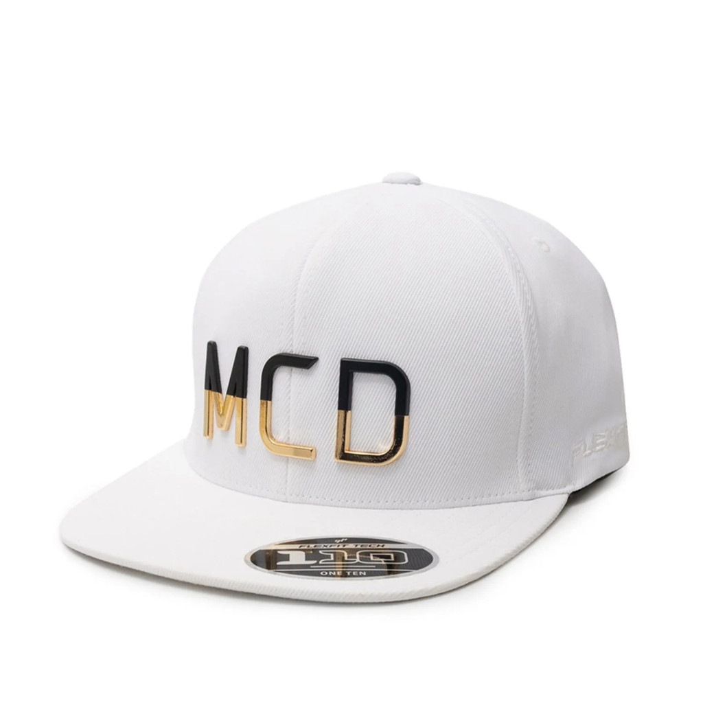 Boné Mcd Fitão Blk Gold Flexfit 1.10