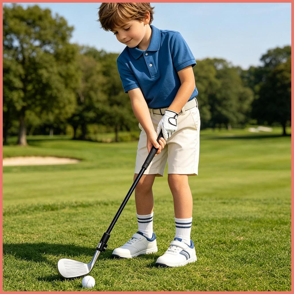 Crianças Colocando Clube De Golfe Telescópico Júnior Haste De Balanço Liga Alumínio Putter Para Meninos Meninas Prática