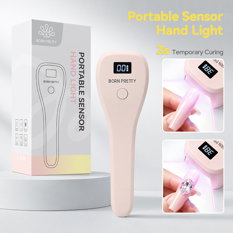 15W Portable Sensor Hand Light Lâmpada Secadora de Unhas Portátil com LED UV Quick para Manicure Tools