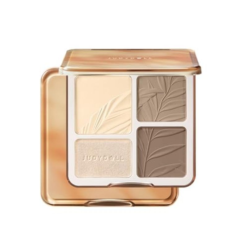 Compacto , Misturável Para Destaque De Contorno Facial JUDYDOLL & amp ; Paleta Matte 02 , Iluminador (Nova De Árvore) To