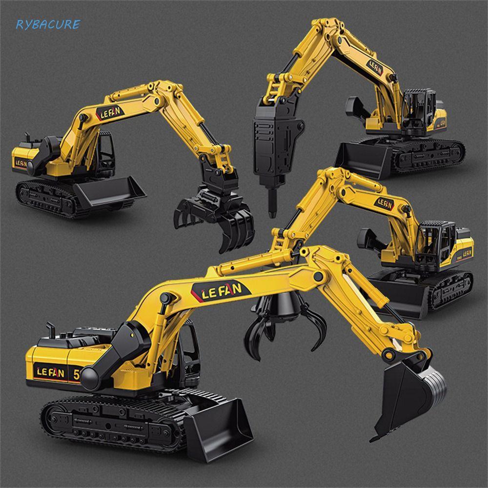 Brinquedo De Guindaste De Simulação RYBACURE , Modelo De Brinquedos , Modelos De Engenharia , Carros , Caminhão Inercial