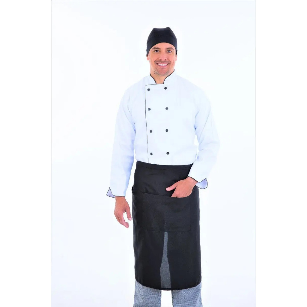 Kit Dolma + Calça Pied Poule + Bandana + Avental + Calçado
