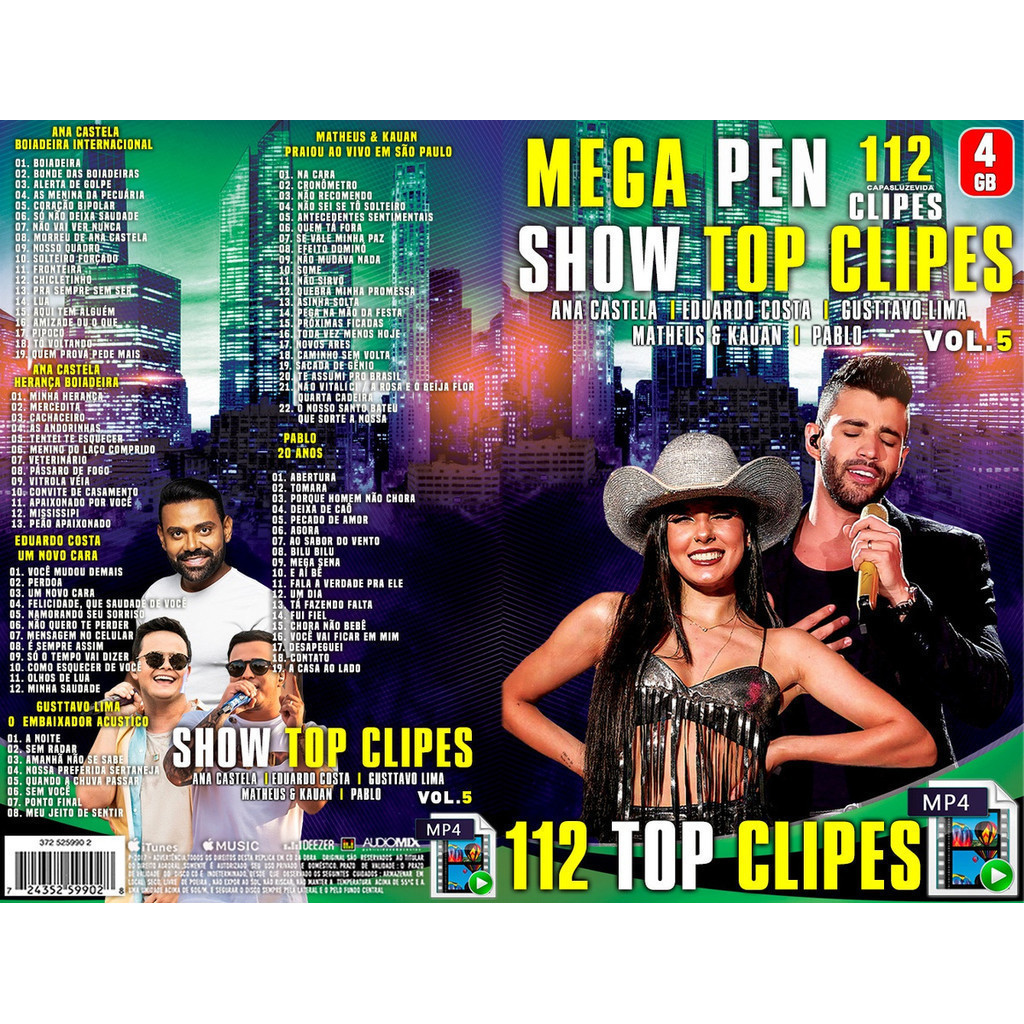Microdrive Super Top Clipes 8gb