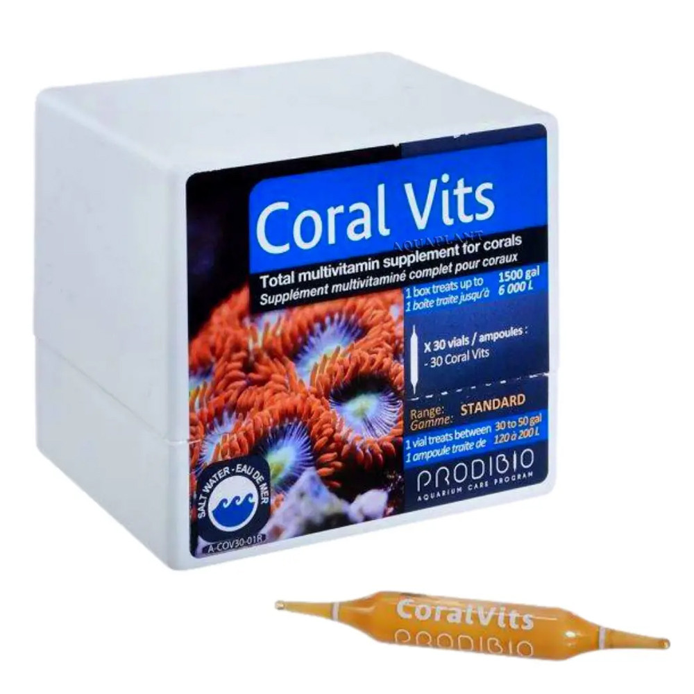 Prodibio Coral Vits Ampola Fonte Multivitaminico Para Corais Reef Aquário Marinho