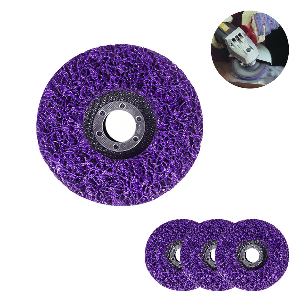 Kit 3 Discos Strip Removedor para Tinta, Verniz e Resíduos de Fundo