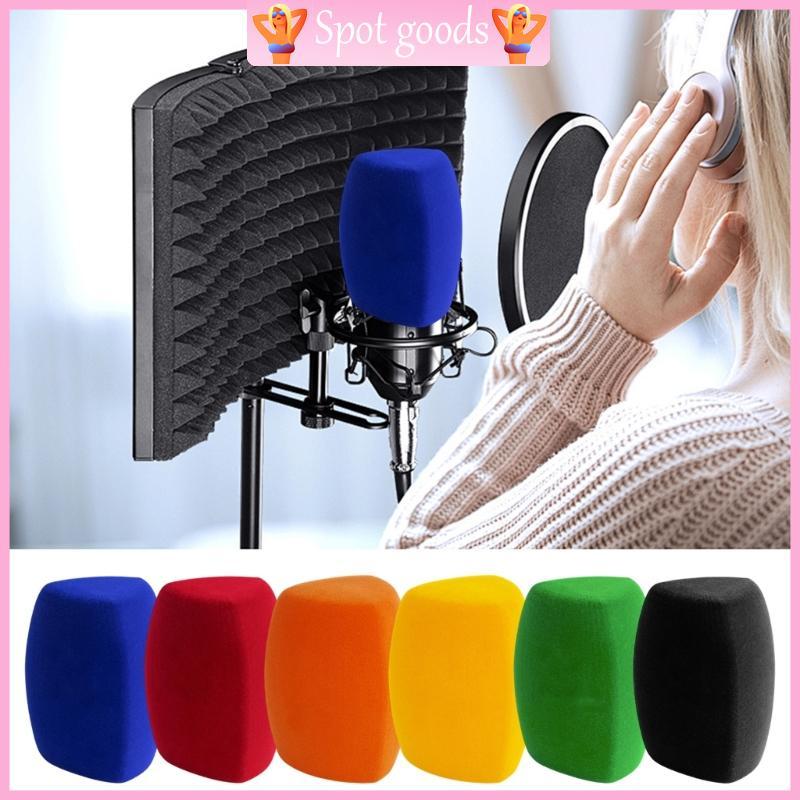 vava Capa Microfones Espuma Acústica, Design Triangular, Redutores Ruído Estúdio Profissional, Acessório