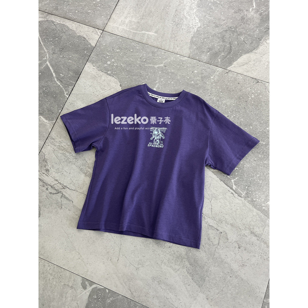 Street Wear meninos meninas verão camisetas de manga curta moda novo estilo versão coreana moda grandes crianças puro al