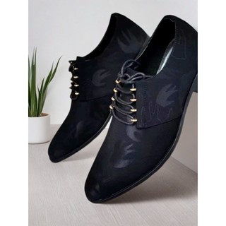 Outono sapatos de couro masculino versão coreana All-Match estudante respirável adolescente britânico apontou Toe pano s