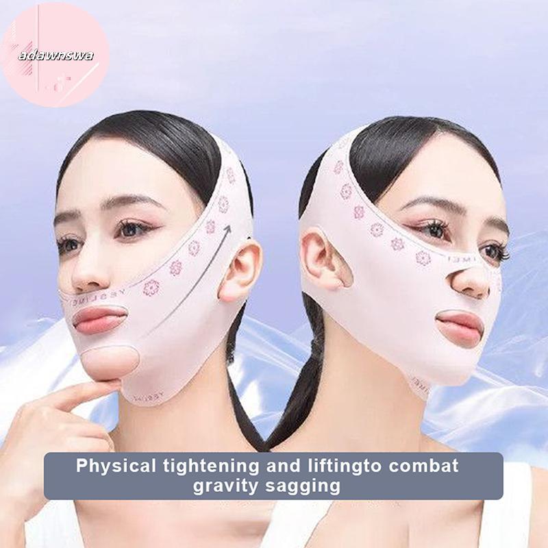 ADAWA Respirável V Face Band Cheek Lift Up Máscara Fina Reduzir Queixo Duplo-Line Shaping Bandagem Anti Rugas Facial MY