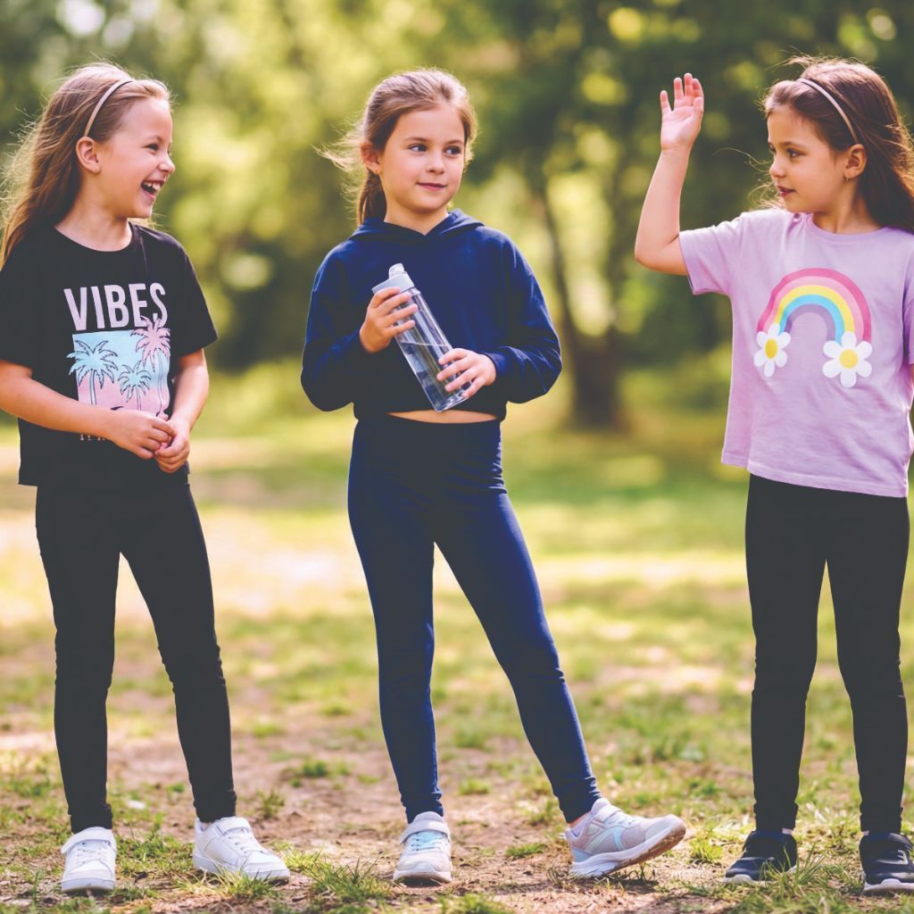 Calça Legging Infantil Juvenil reforcada Quentinha Confortável estilo