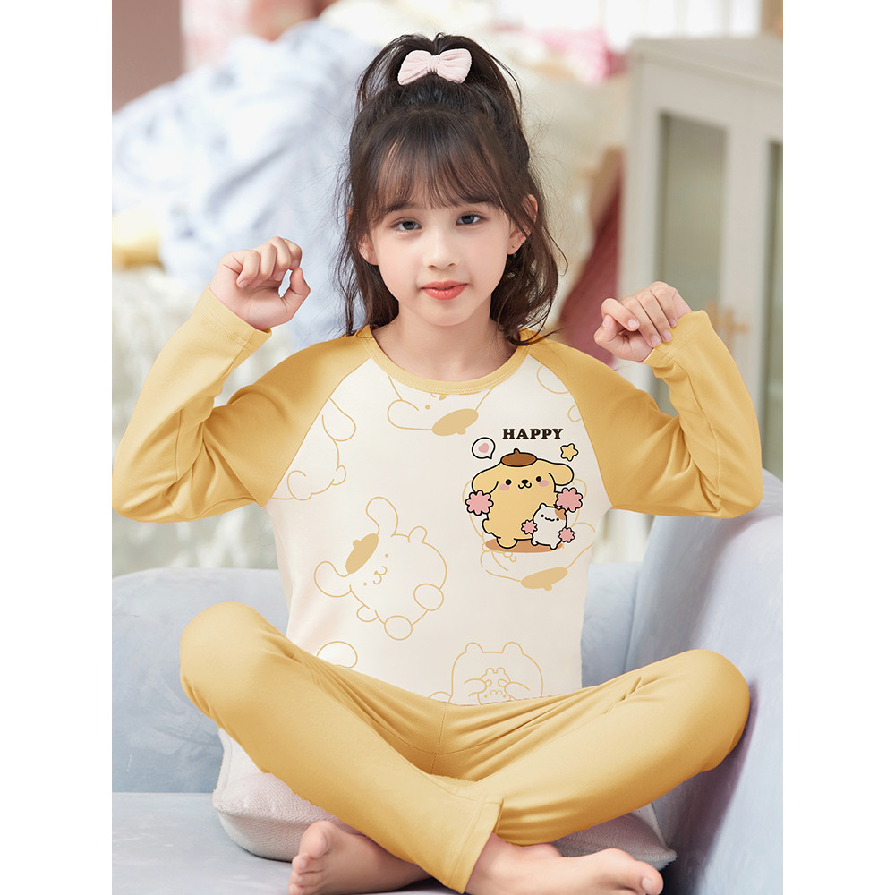 Meninas roupas de outono calças compridas conjunto algodão primavera outono crianças roupa interior do bebê puro algodão