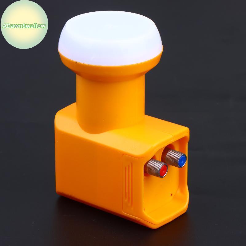 ADS 4K Ultra HD KU Band Twin LNB Com Saída Dupla Universal Para Receptor De TV De Saboneteira Força De Sinal Aprimorada