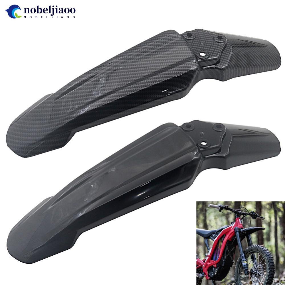 NOBELJIAOO Motocicleta Frente Fender Motocross Paralama Moto Dirtbike Enduro Dirt Bike Quadro Acessórios Para Surron Lig