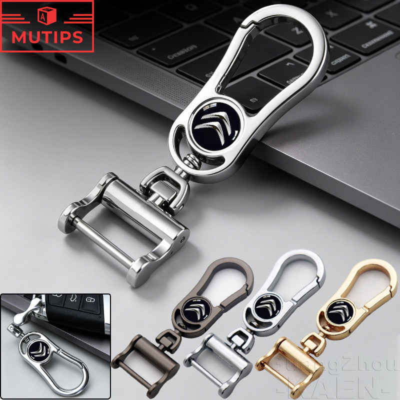 Citroen Liga De Zinco Chaveiro Feminino Masculino Carro Simples Pingente Para C4 Lala C3 Cactus C5 DS5 DS7 Basalto